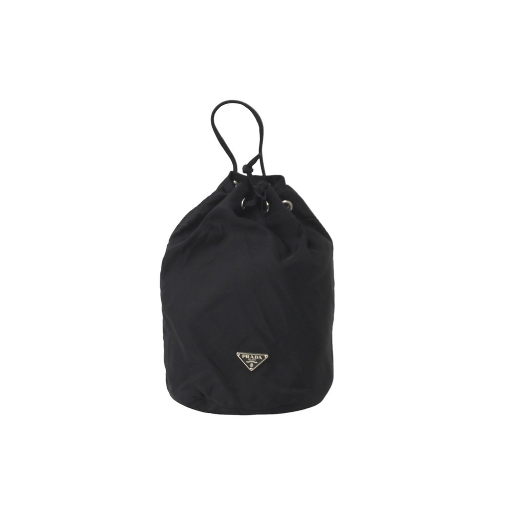 Prada Drawstring Bag Accessory Case Triangle Logo… - image 1